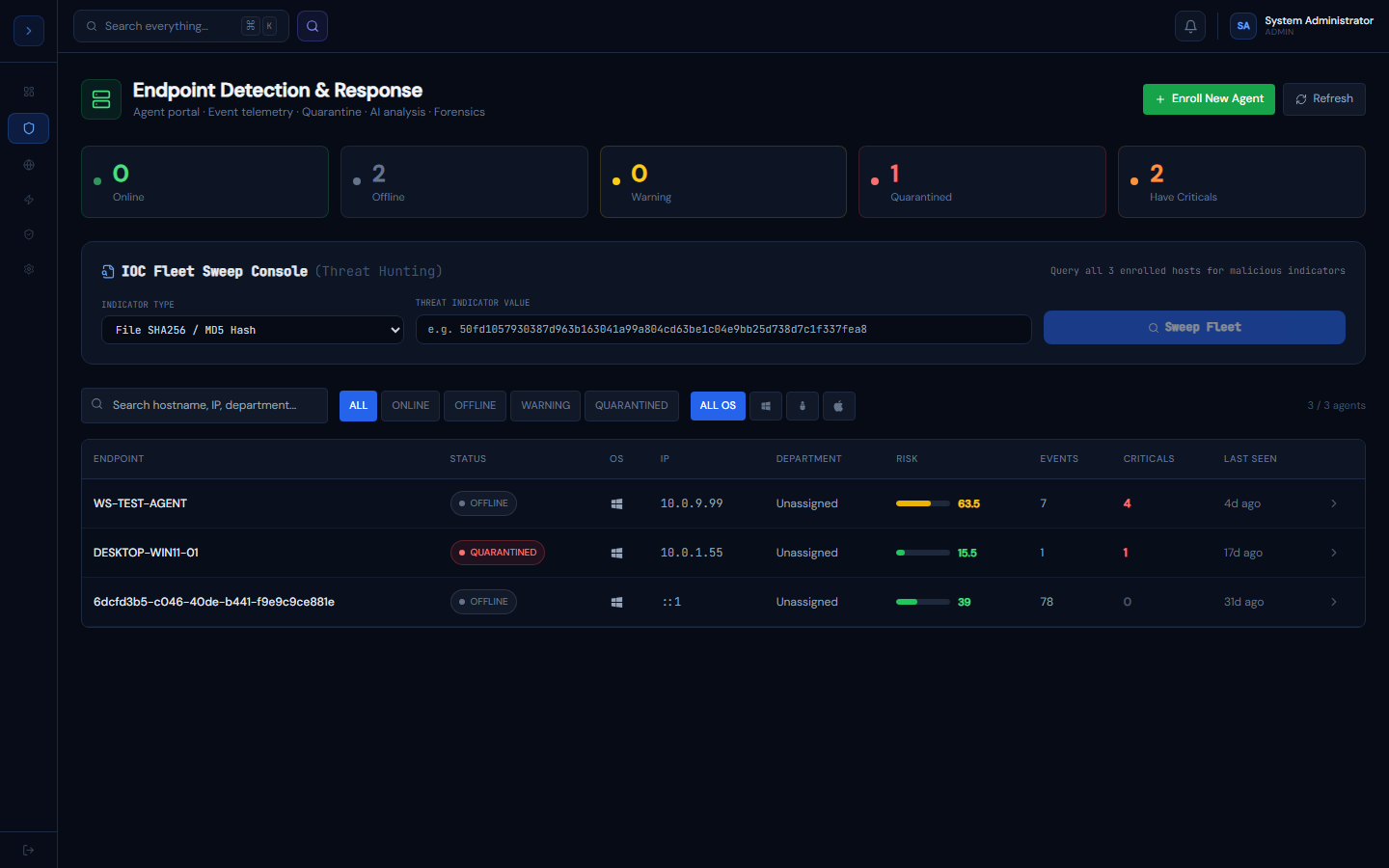 edr screenshot
